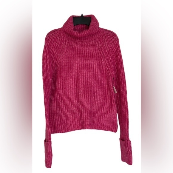 Ultra Flirt Sweaters - ULTRA FLIRT Ribbed Turtleneck Sweater